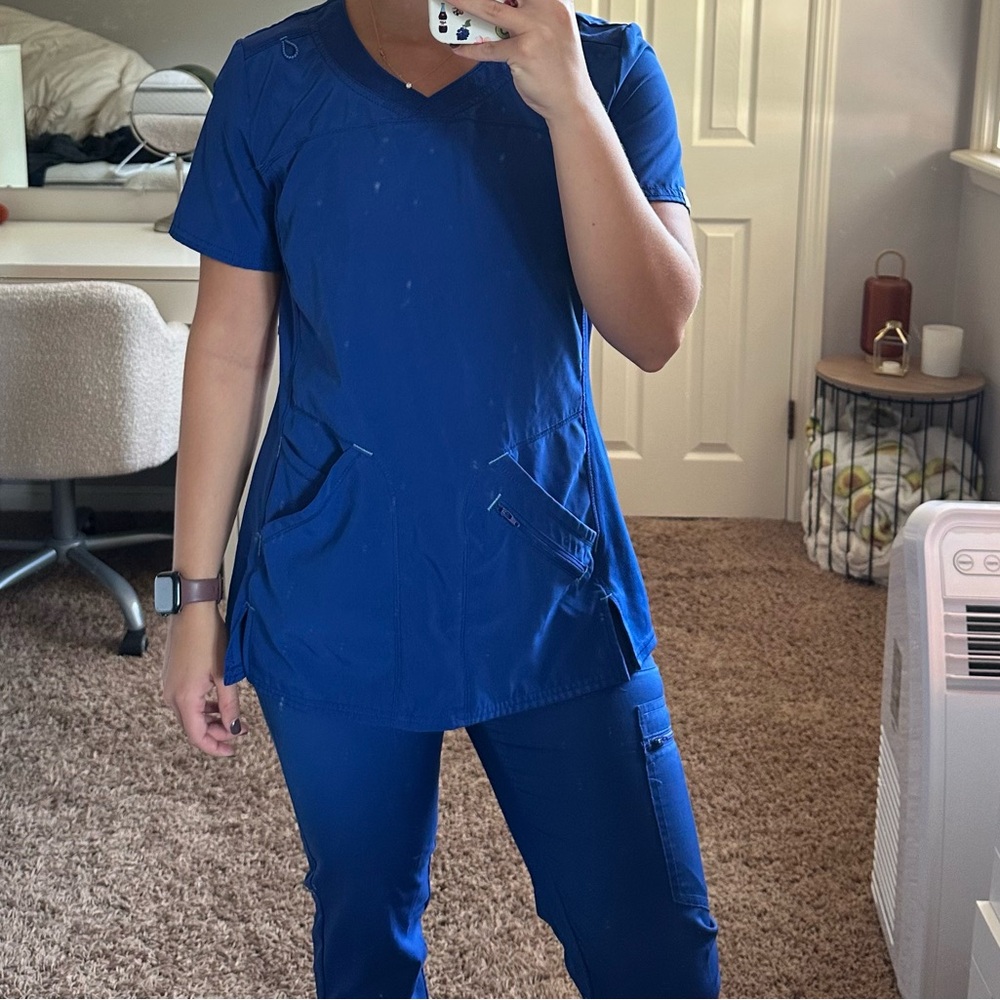 Scrubstar Royal Blue Jogger Set